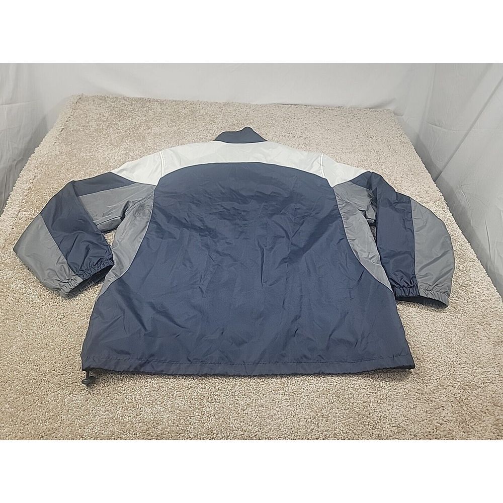 NFL Dallas Cowboys‎ Full Zip Windbreaker Blue Jacket Size XL - Picture 10 of 13